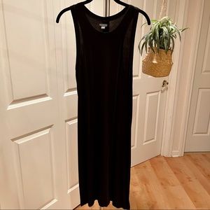 Aerie Sleeveles Black Dress